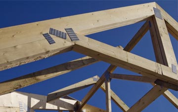 White Roothing Or White Roding roof trusses for new builds and additions
